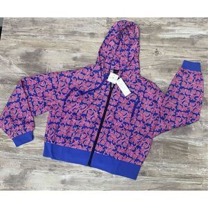 PSK Collective Cropped Hoodie Anorak Jacket Full Zip Women’s Sz XXL